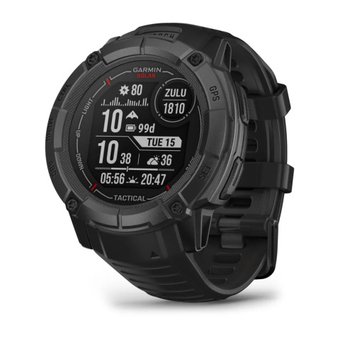 Instinct 2X Solar - Tactical Edition Black