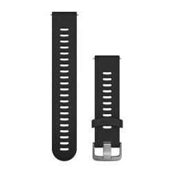 Quick Release Bands (20 mm) Black with Stainless Hardware