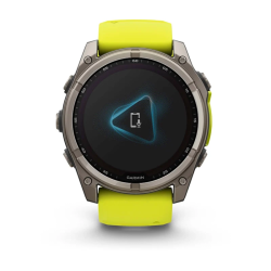 Спортивные часы для бега и триатлона Garmin Fenix 8 – Solar Sapphire