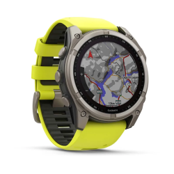 Спортивные часы для бега и триатлона Garmin Fenix 8 – Solar Sapphire