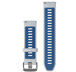 Quick Release Bands (22 mm) Whitestone/Powder Grey with Silver Hardware