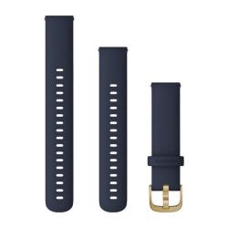 Quick Release Band 18mm Navy/Light Gold