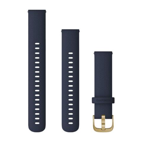 Quick Release Band 18mm Navy/Light Gold