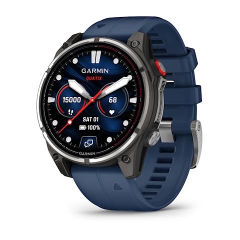 Часы для яхтинга Garmin Quatix 8 Pro – 47 mm, Marine GPS Smartwatch