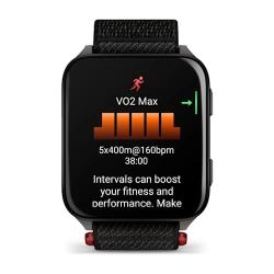 Venu X1 Black with Slate Titanium Caseback and Black ComfortFit Nylon Band