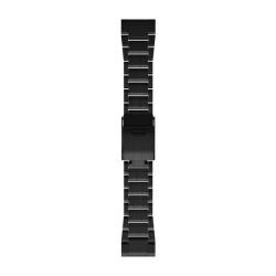 QuickFit band 26 mm Carbon Black DLC Titanium Band