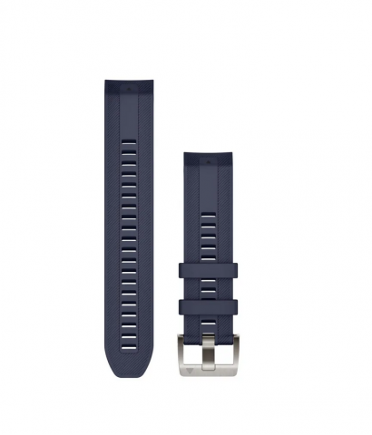 QuickFit 22 Navy Blue Silicone Strap Marq Athlet