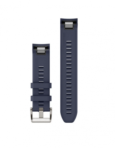 QuickFit 22 Navy Blue Silicone Strap Marq Athlet