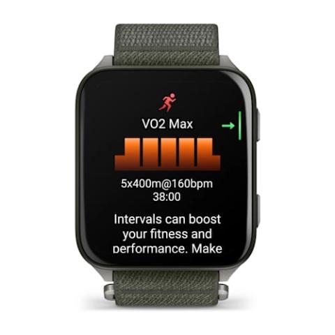 Venu X1 Moss with Titanium Caseback and Moss ComfortFit Nylon Band