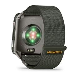 Venu X1 Moss with Titanium Caseback and Moss ComfortFit Nylon Band