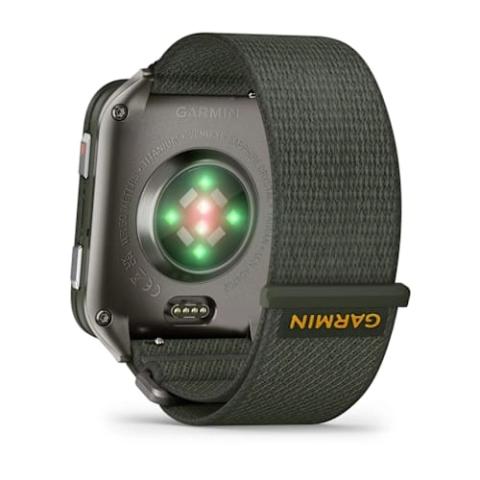 Venu X1 Moss with Titanium Caseback and Moss ComfortFit Nylon Band