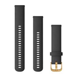 Quick Release Band 20mm Black/Gold