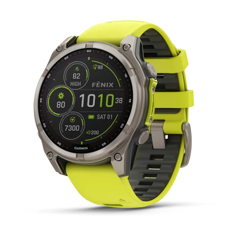 Мультиспортивные часы Garmin Fenix 8 – Solar Sapphire