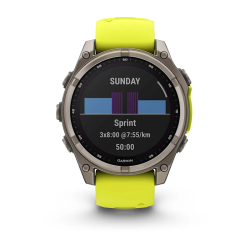 Мультиспортивные часы Garmin Fenix 8 – Solar Sapphire