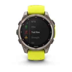 Мультиспортивные часы Garmin Fenix 8 – Solar Sapphire