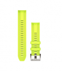 QuickFit 22 Amp Yellow Silicone Strap Marq Athlet