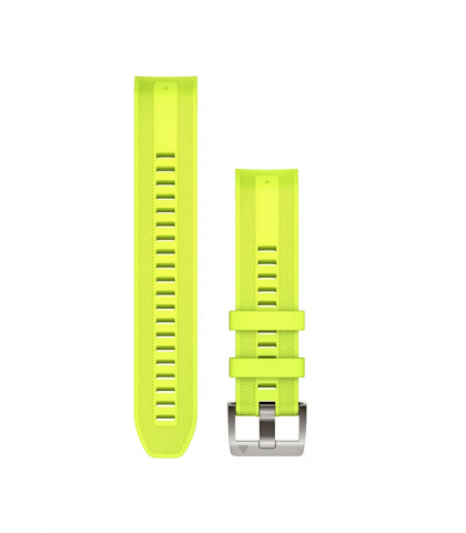 QuickFit 22 Amp Yellow Silicone Strap Marq Athlet