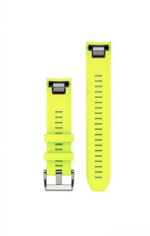 QuickFit 22 Amp Yellow Silicone Strap Marq Athlet