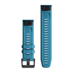 QuickFit Band 22mm Cirrus Blue Silicone