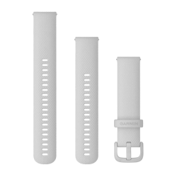 Quick Release Bands (20 mm) Mist Grey Silicone Band