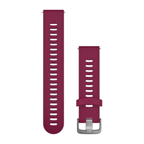 Quick Release Band 20mm Cerise/Stainless FR 645