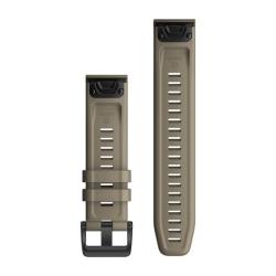 QuickFit Band 22mm Dark Sandstone Silicone