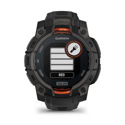 Тактические смарт-часы для активного отдыха Garmin Instinct 3 – 50 mm, Solar Black
