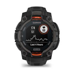 Тактические смарт-часы для активного отдыха Garmin Instinct 3 – 50 mm, Solar Black