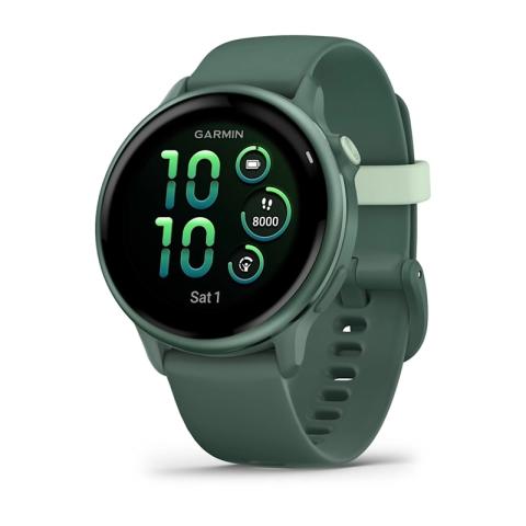 Смарт-часы для фитнеса Garmin Vivoactive 6 Metallic Jasper Green