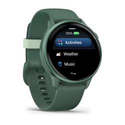 Смарт-часы для фитнеса Garmin Vivoactive 6 Metallic Jasper Green