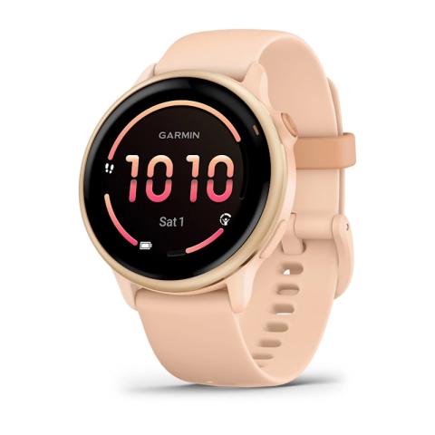 Смарт-часы для фитнеса Garmin Vivoactive 6 Metallic Pink Dawn
