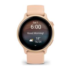 Смарт-часы для фитнеса Garmin Vivoactive 6 Metallic Pink Dawn