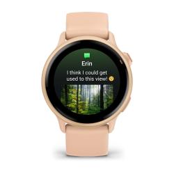 Смарт-часы для фитнеса Garmin Vivoactive 6 Metallic Pink Dawn