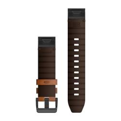 QuickFit 22mm Band Chestnut Leather