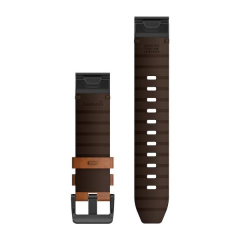 QuickFit 22mm Band Chestnut Leather