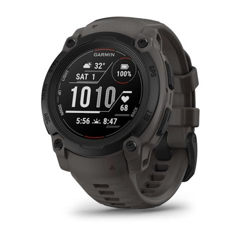 Тактические смарт-часы для активного отдыха Garmin Instinct E – 40 mm Black