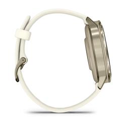 Venu 4 - 41 mm Lunar Gold with Bone Silicone Band