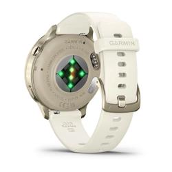 Venu 4 - 41 mm Lunar Gold with Bone Silicone Band