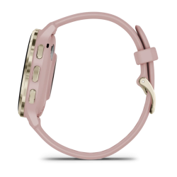 Смарт-часы для фитнеса и здоровья Garmin Venu 3S Soft Gold Bezel