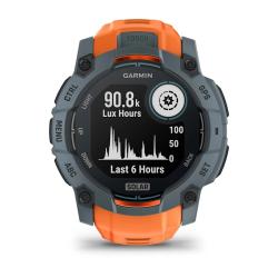Тактические смарт-часы для активного отдыха Garmin Instinct 3 – 50 mm, Solar Twilight