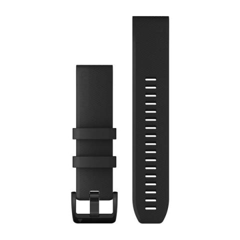 QuickFit 22mm Band Black with Black Stainless Steel Hardware