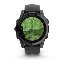Спортивные часы для бега и триатлона Garmin Fenix E – 47 mm, Slate Gray Steel