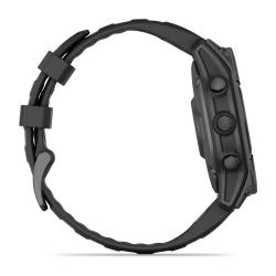 Спортивные часы для бега и триатлона Garmin Fenix E – 47 mm, Slate Gray Steel