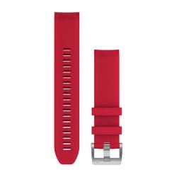 QuickFit 22 Watch Bands Plasma Red Silicone Strap