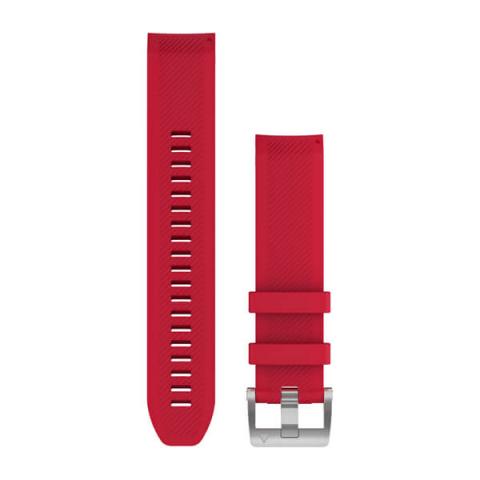 QuickFit 22 Watch Bands Plasma Red Silicone Strap