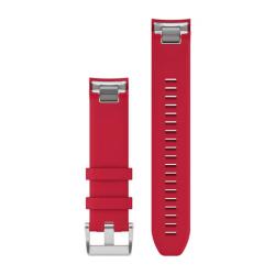 QuickFit 22 Watch Bands Plasma Red Silicone Strap