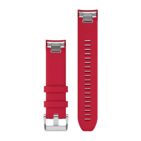 QuickFit 22 Watch Bands Plasma Red Silicone Strap