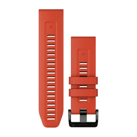 QuickFit 26 Watch Bands Flame Red Silicone