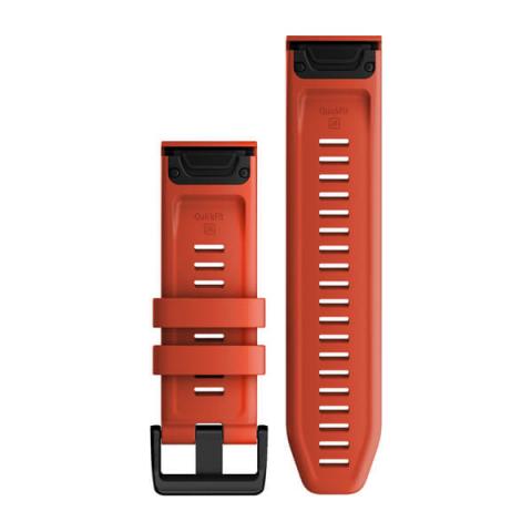 QuickFit 26 Watch Bands Flame Red Silicone