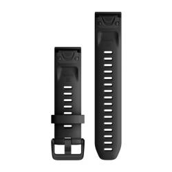 QuickFit Band 20mm Black Silicone